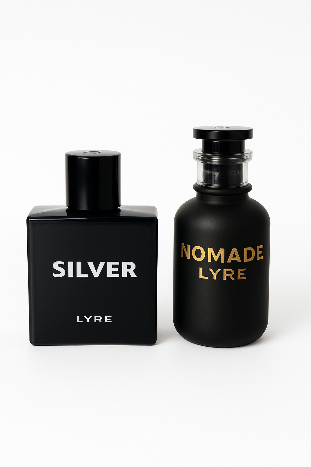 LYRE Combo Pack – NOMADE + SILVER | Oud & Fresh Perfume Gift Set