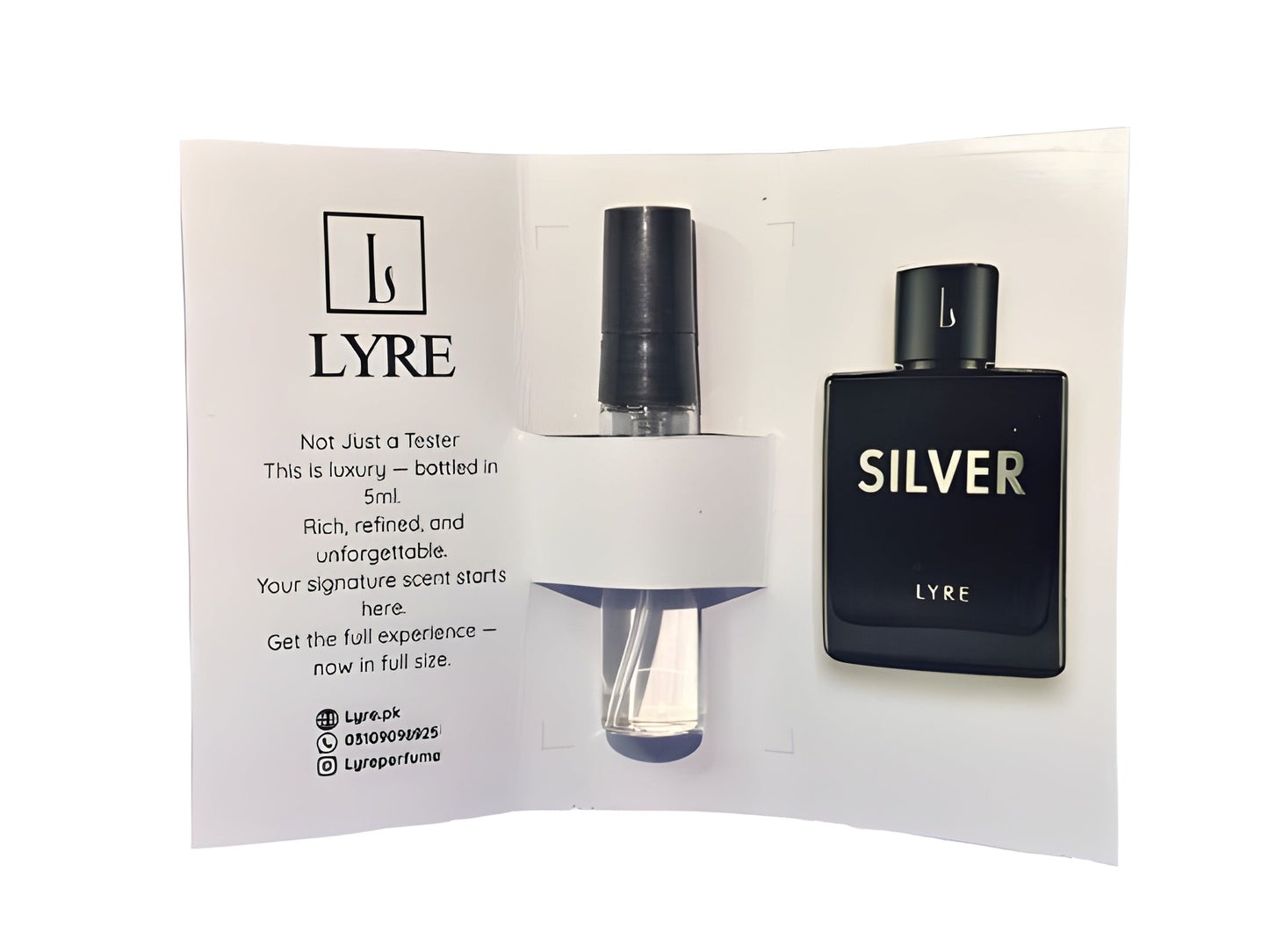 SILVER by LYRE – 50ml Handmade EDP (Inspired by Creed Silver Mountain Water)
