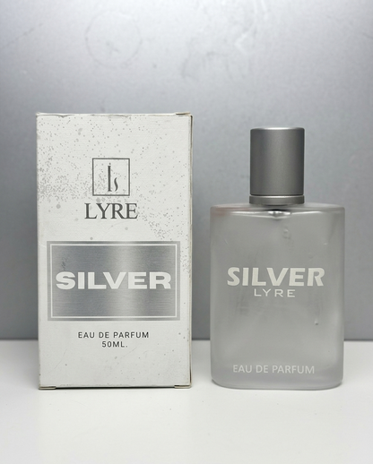 SILVER by LYRE – 50ml Handmade EDP (Inspired by Creed Silver Mountain Water)