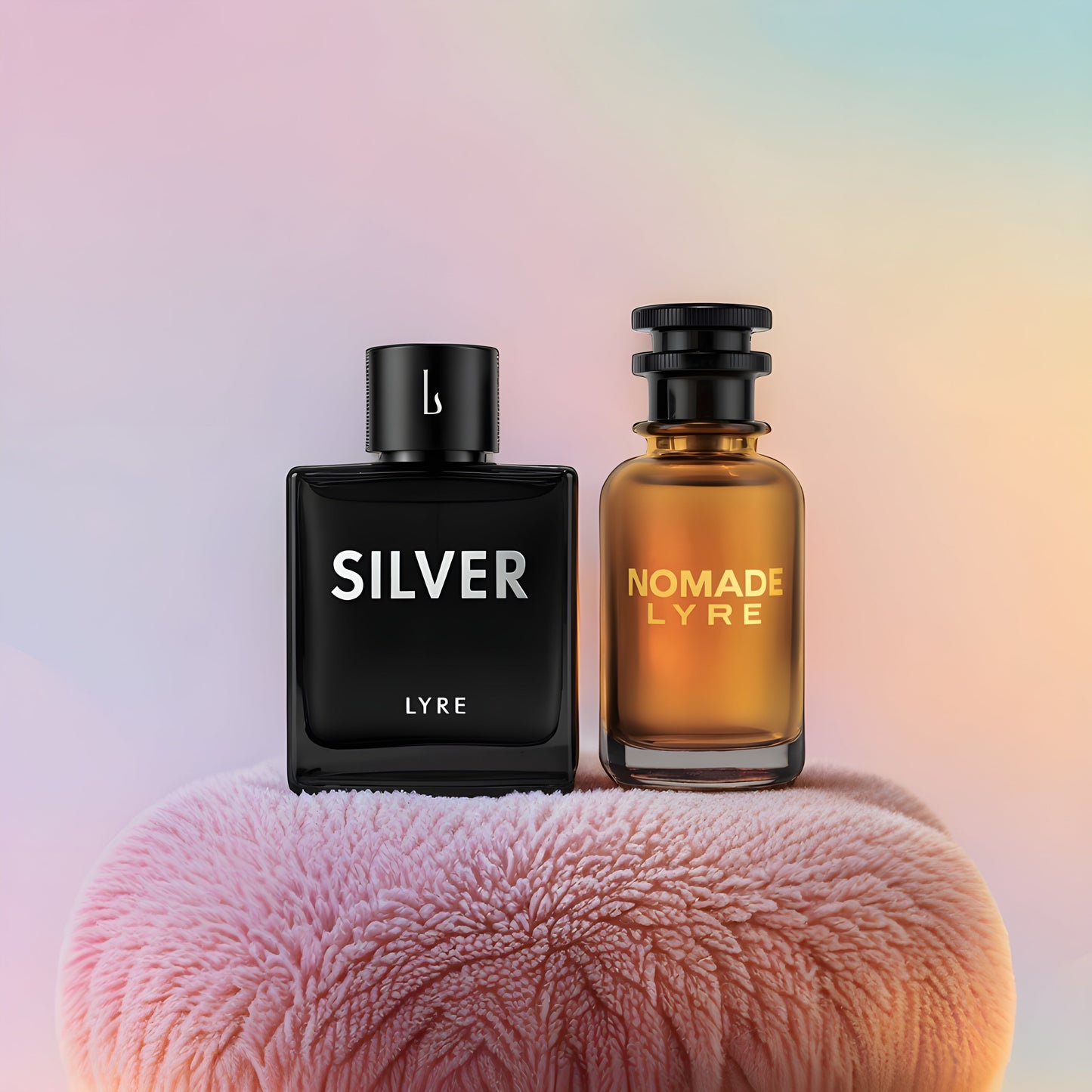 LYRE fragrance box with NOMADE and SILVER - premium scent collection

Affordable designer-inspired perfume set - LYRE combo pack