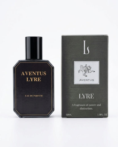 AVENTUS by LYRE perfume with box premium packaging fruity woody fragrance