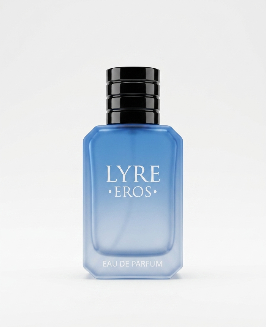 EROS by LYRE perfume bottle fresh aromatic fragrance Pakistan