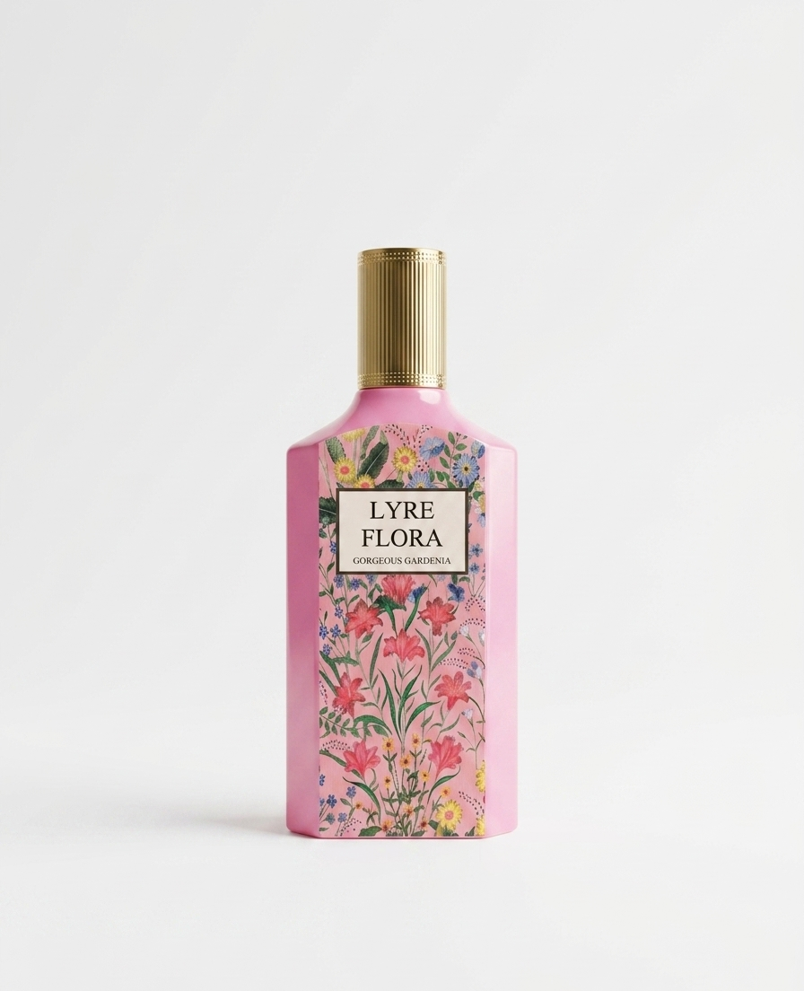 FLORA by LYRE perfume bottle floral fresh fragrance Pakistan