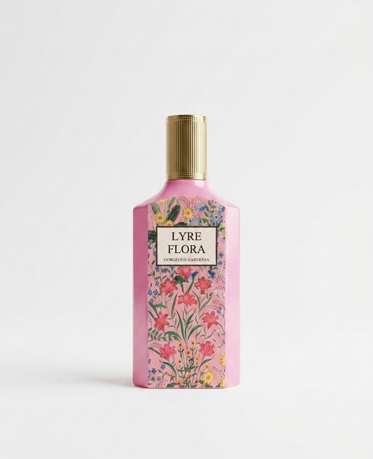 FLORA by LYRE perfume bottle floral fresh fragrance Pakistan