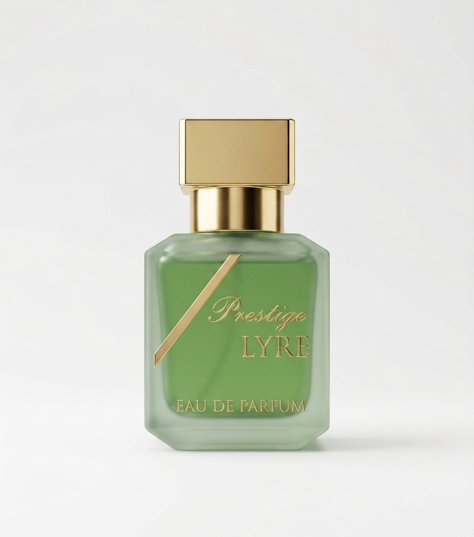 PRESTIGE by LYRE luxury amber woody perfume bottle 50ml