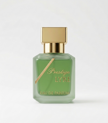 PRESTIGE by LYRE luxury amber woody perfume bottle 50ml