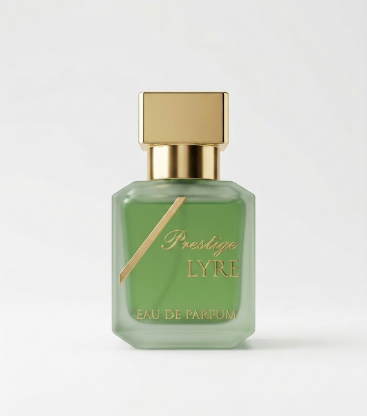 PRESTIGE by LYRE luxury amber woody perfume bottle 50ml